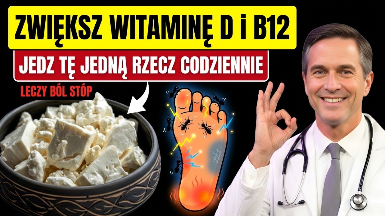 90% Polak&oacute;w ma ten niedob&oacute;r i nawet o tym nie wie! Witamina D i B12 &mdash; zacznij TO robić już dziś!