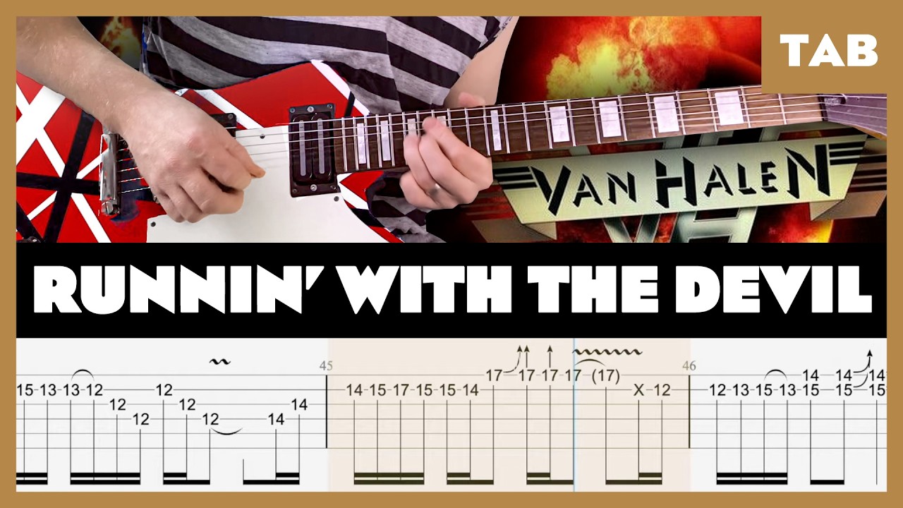 Van Halen - Runnin' with the Devil - Guitar Tab | Lesson | Cover | Tutorial