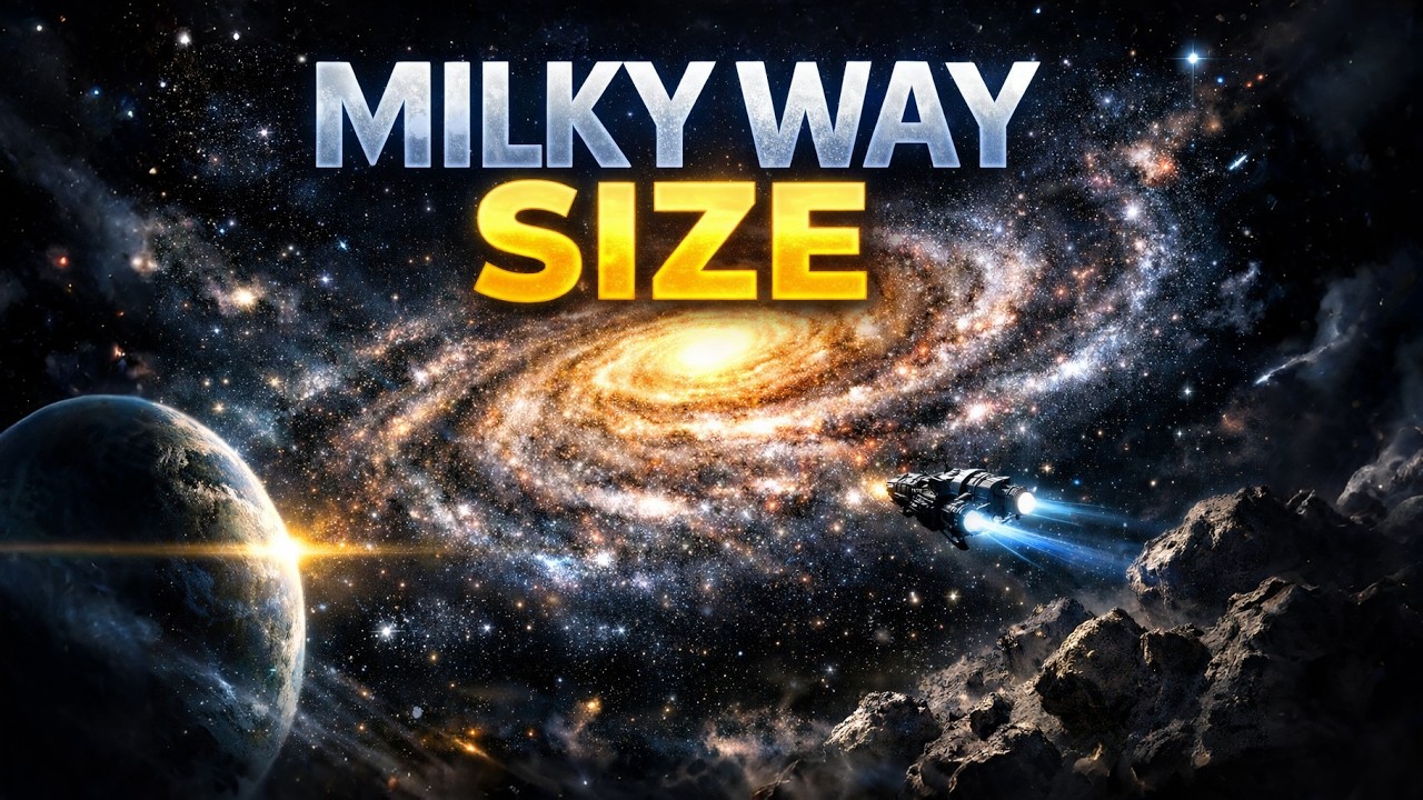 How Big Is the Milky Way The True Scale Explained