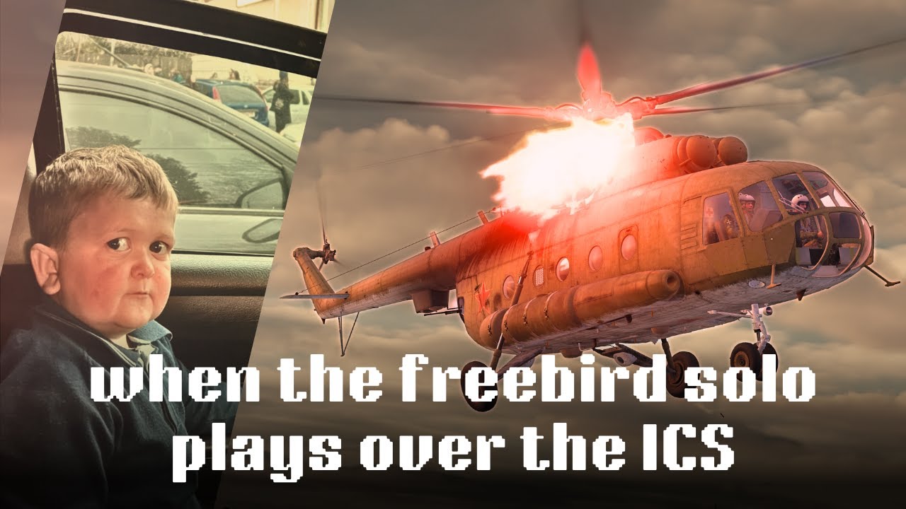 When you're riding in an Mi-8 Hip and the Free Bird solo comes on...