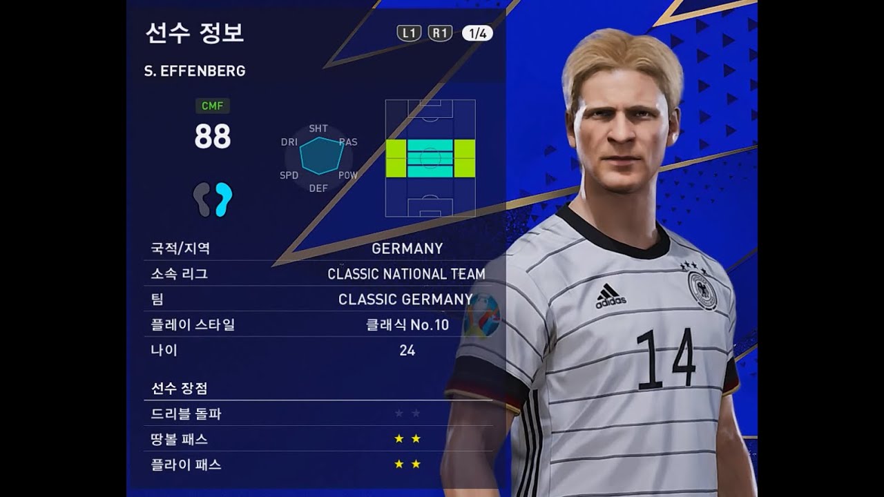 PES2021 Classical German Stefan Effenberg