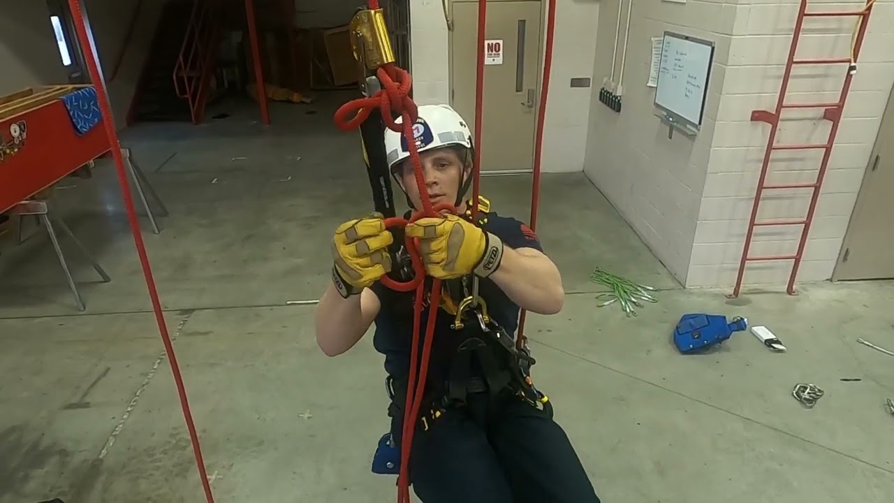 Rope Rescue Knot Pass Drill