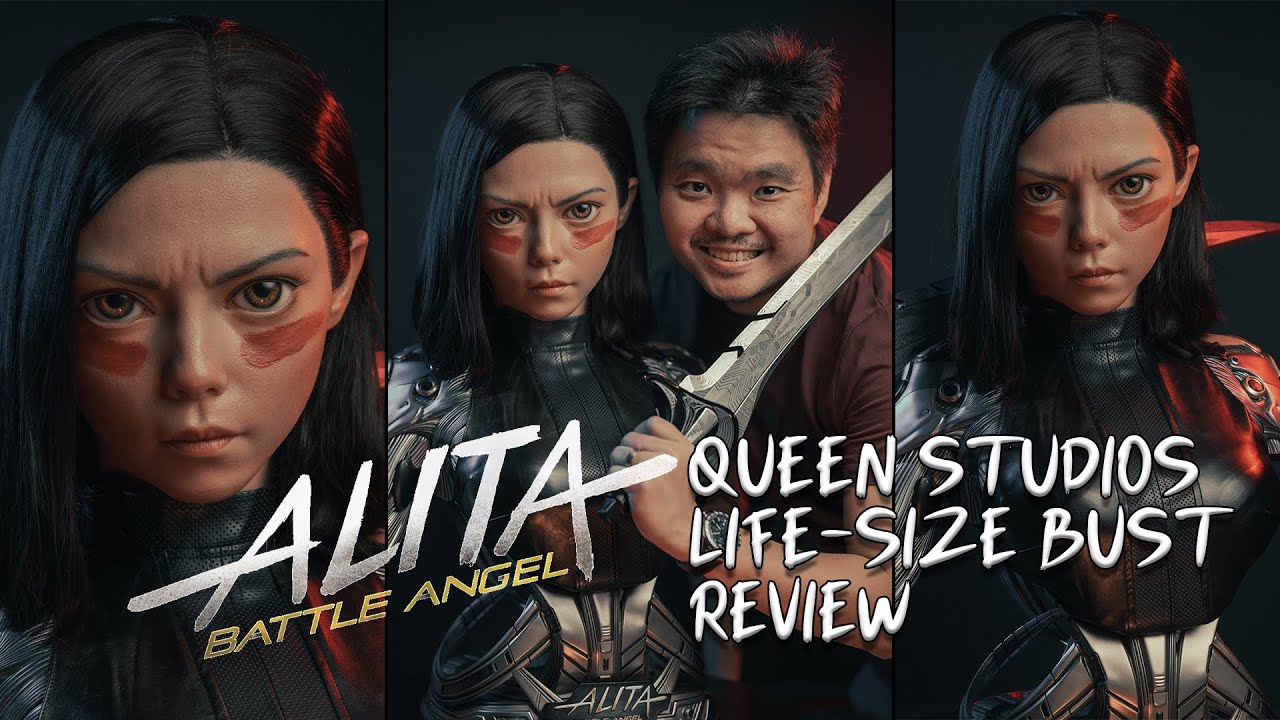 ALITA LIFE-SIZE BUST | STATUE REVIEW | QUEEN STUDIOS