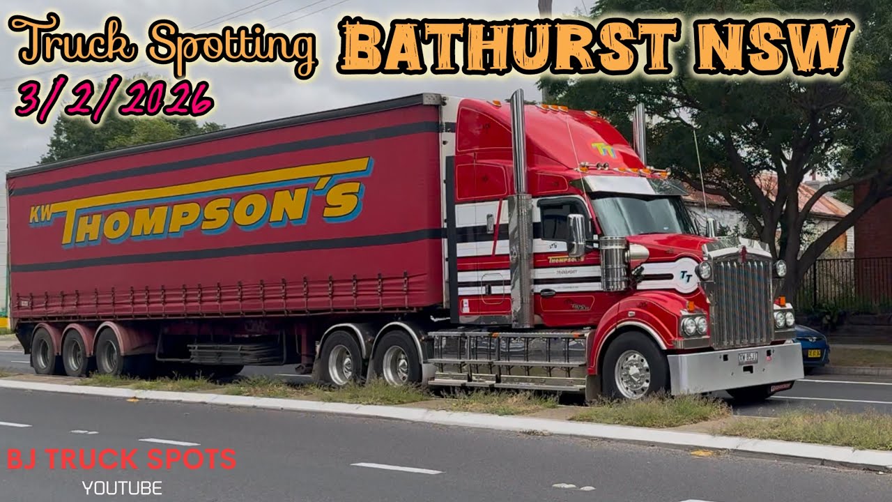 Truck Spotting Bathurst NSW Australia 3/2/2026 #trucking 