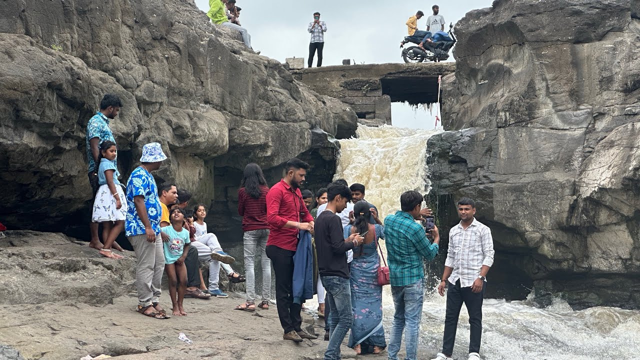 Visit to #Someshwar #waterfalls in #Nashik