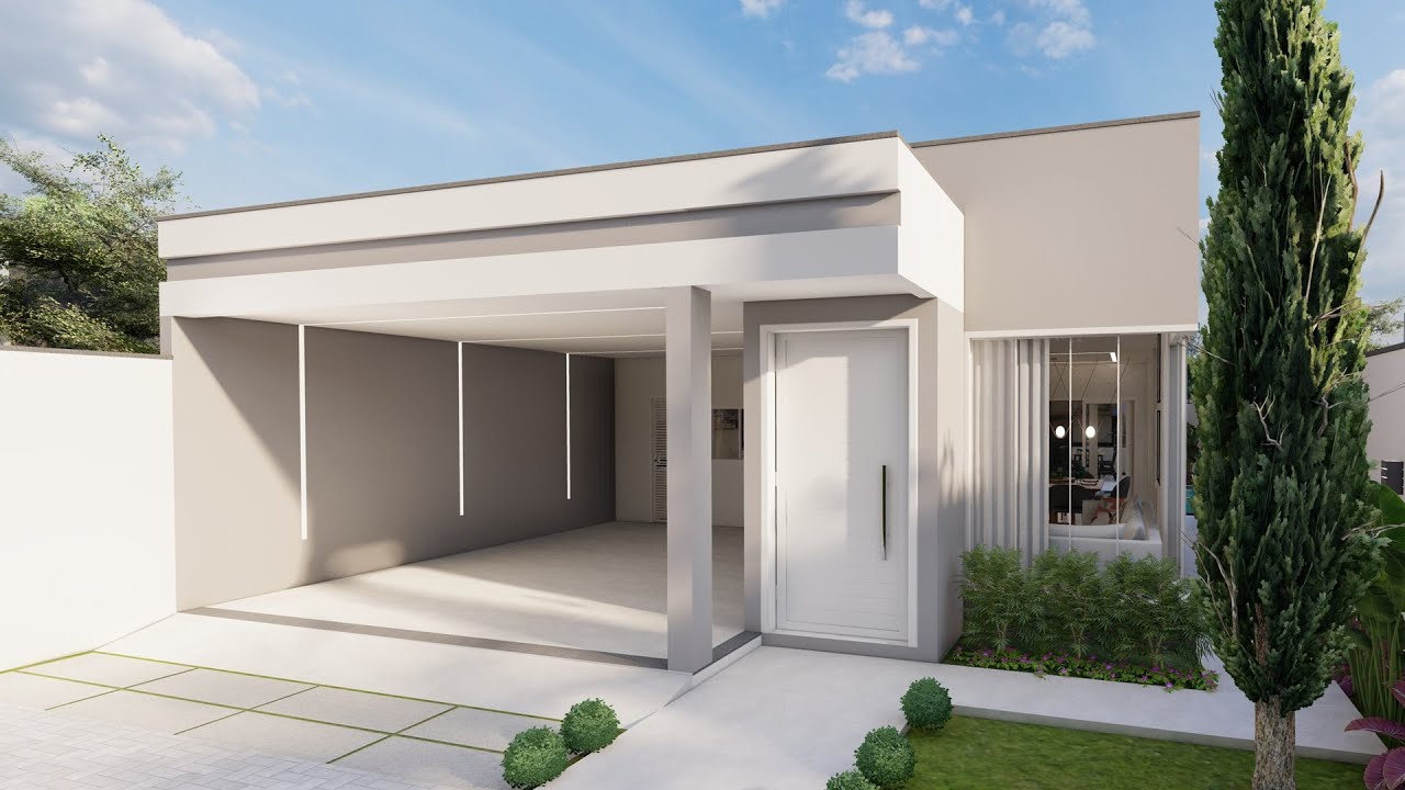 Casa de 3 quartos em terreno 10x25 | COM PISCINA |
