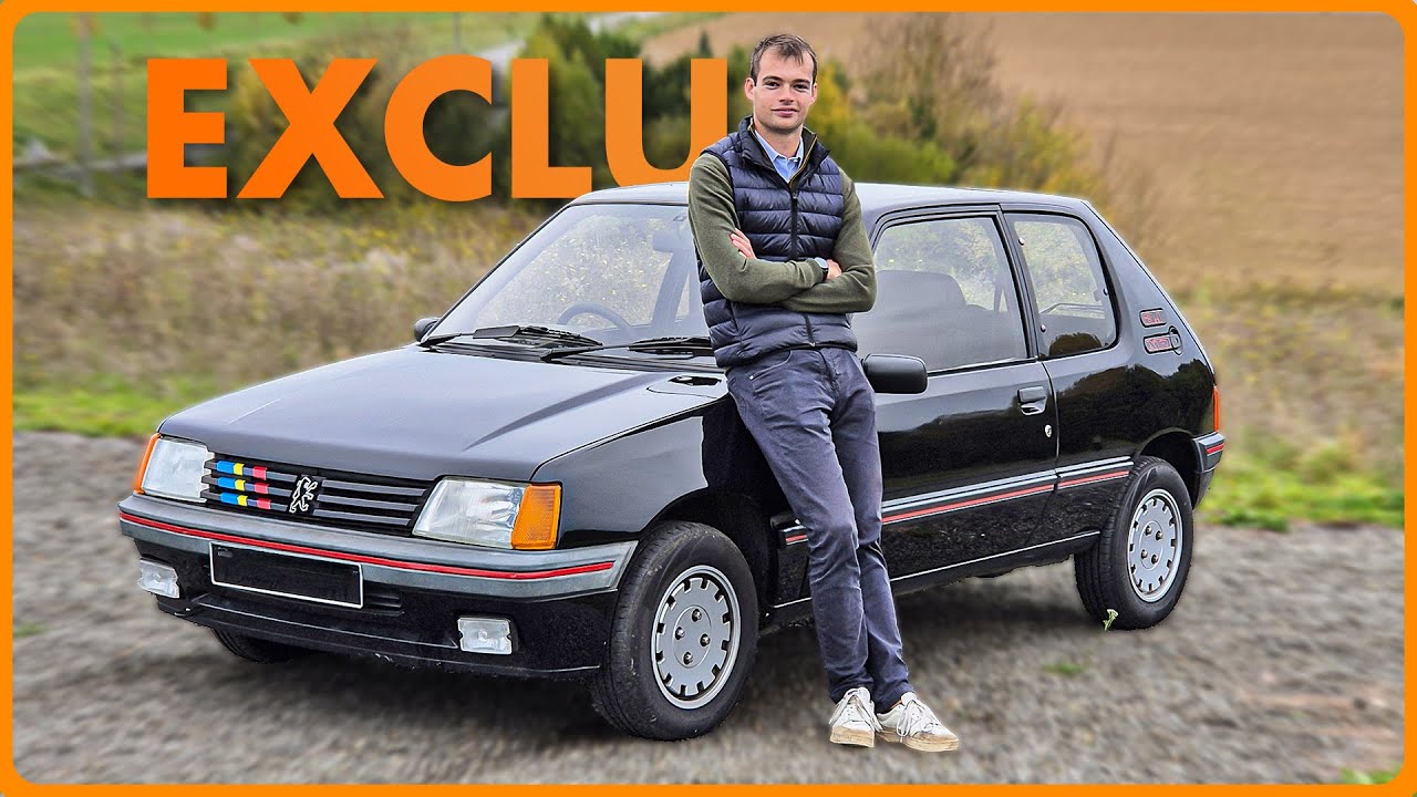 PEUGEOT 205 GTX : NON ce n'est pas une GTI ! 