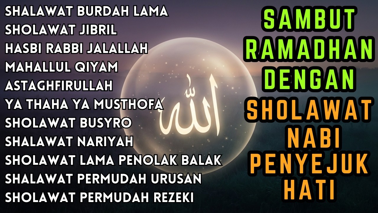 SHOLAWAT NABI TERBARU 2026 PALING BANYAK DICARI | FULL ALBUM | SHOLAWAT JIBRIL PENARIK REZEKI,BUSYRO