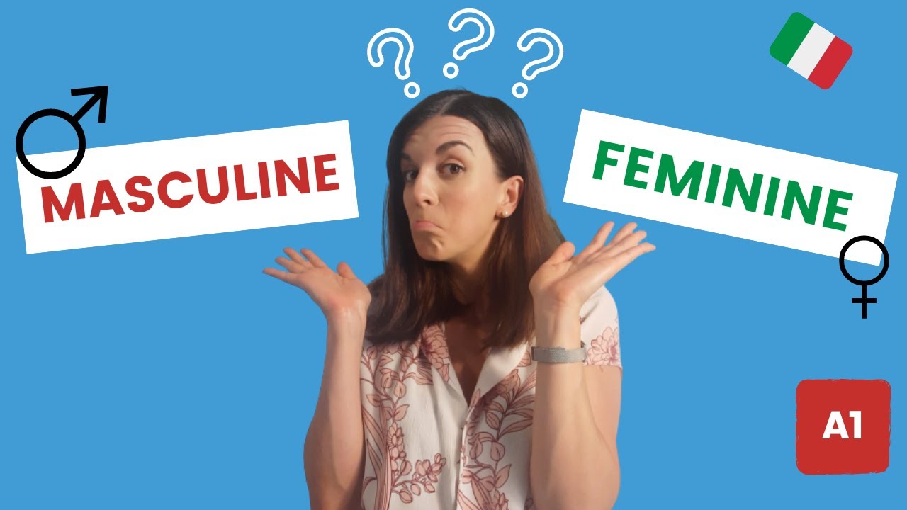 Learn Italian Noun Genders 👫 | MASCULINE or FEMININE |