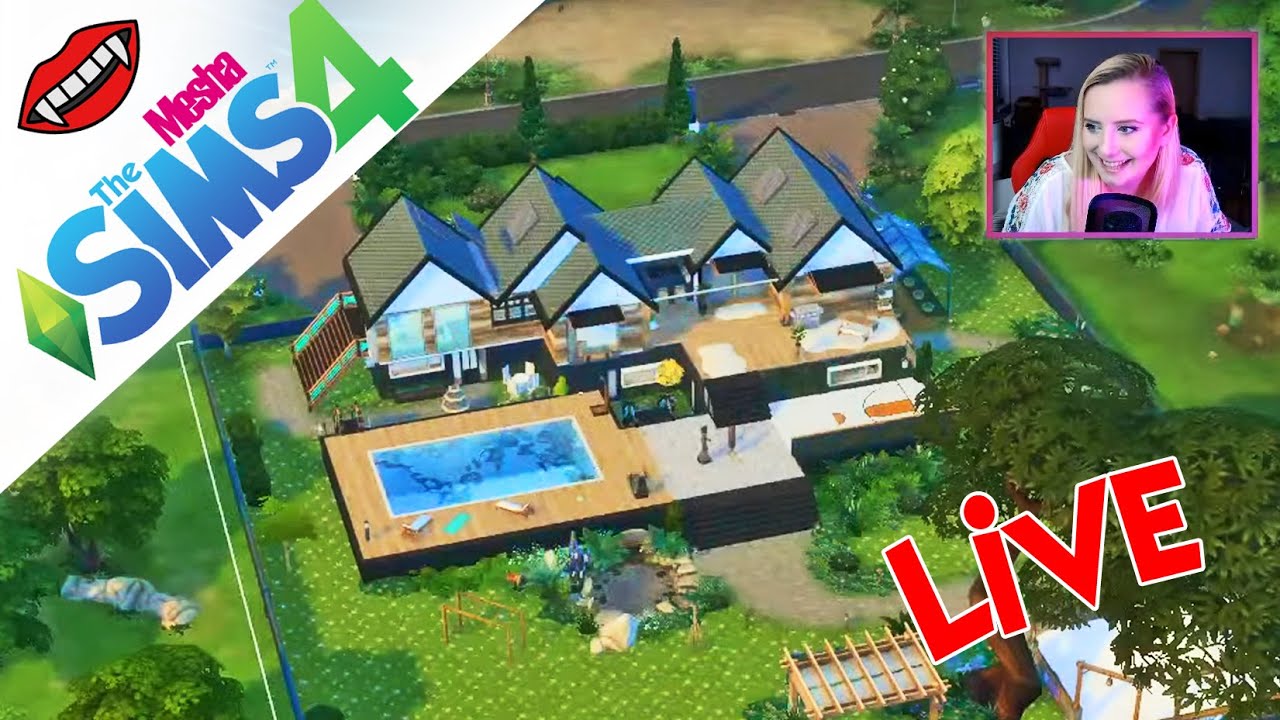 PŘEDSTAVUJI NOVÉ BYDLENÍ PRO UPÍŘÍ RODINKU ● THE SIMS 4 – ZÁZNAM STREAMU