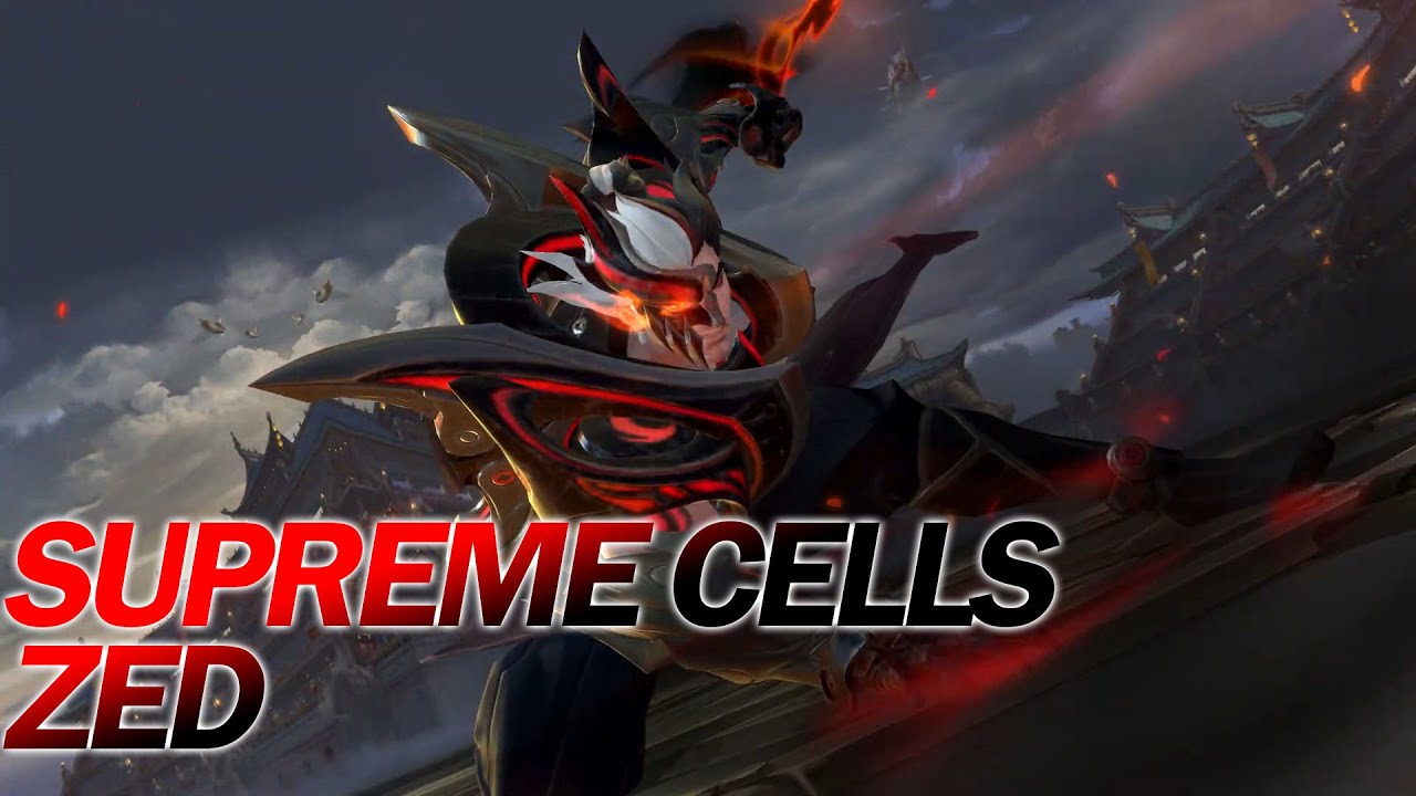 Supreme Cells Zed (Skin Preview) | League of Legends: Wild Rift