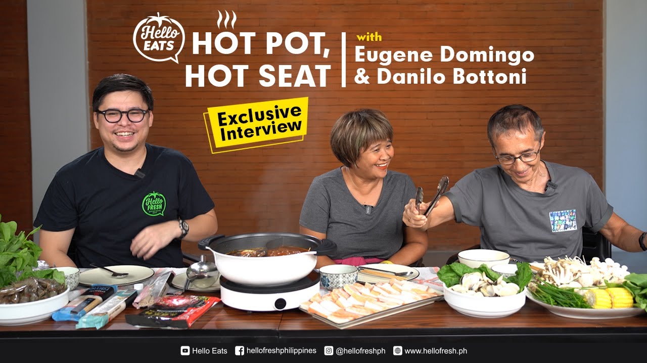 Hello Eats: Hot Pot, Hot Seat with Eugene Domingo
