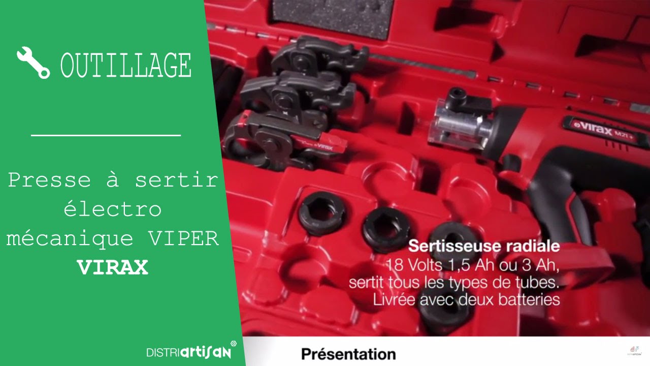 Presse à sertir électro mécanique Viper® M21+