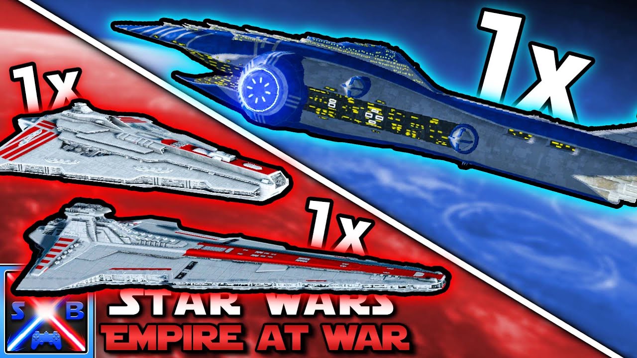 Neue REPUBLIK SCHLACHTKREUZER vs. MALEVOLENCE! - Wer gewinnt? - EMPIRE AT WAR