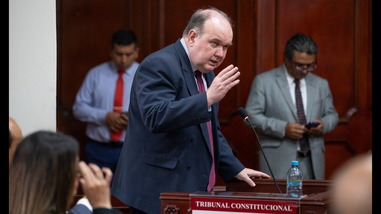 Audiencia en el Tribunal Constitucional sobre el caso Rutas de Lima