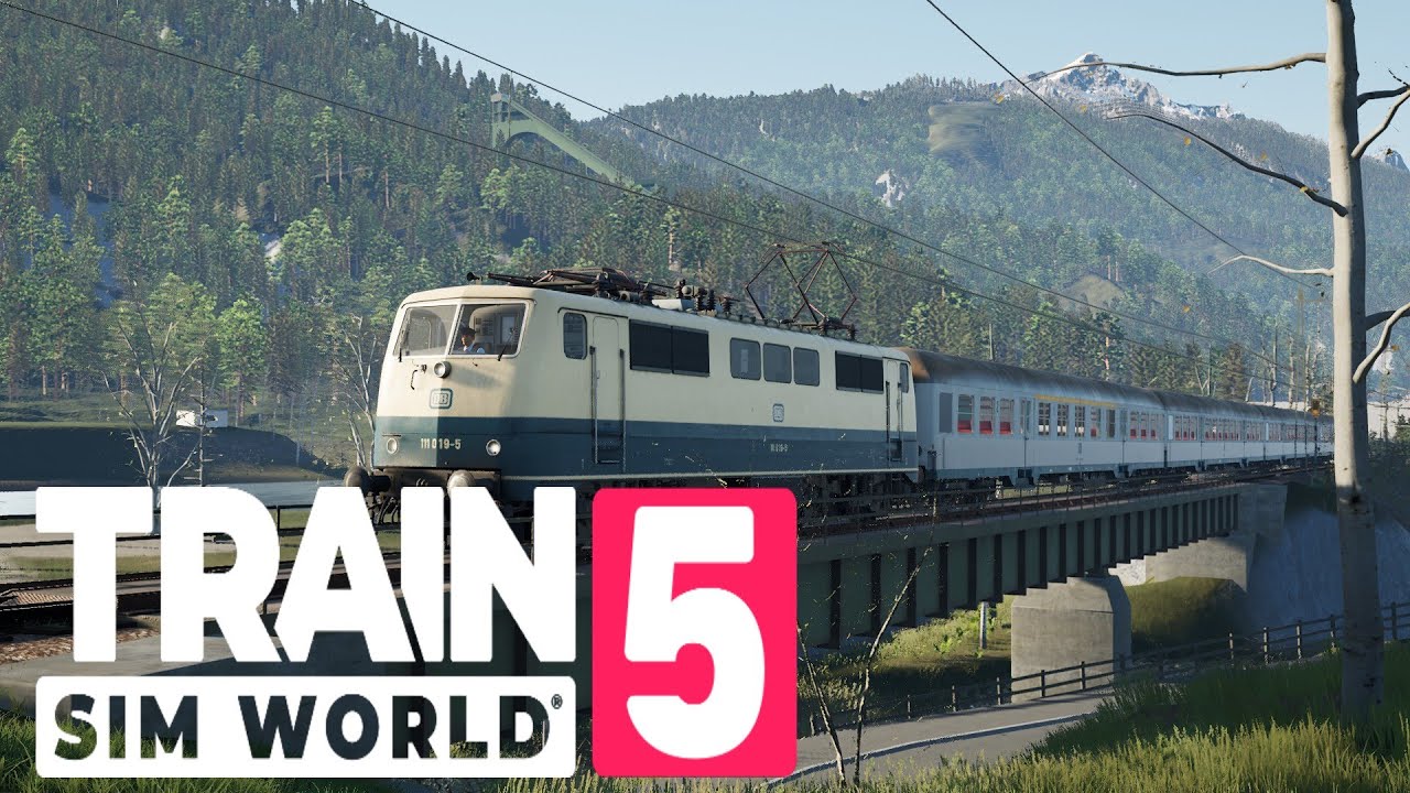 Train Sim World 5 Erste Fahrt auf der Mittenwaldbahn!