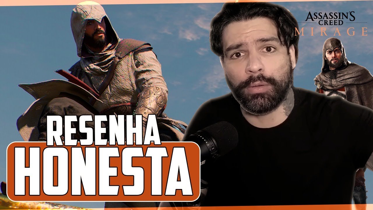 DESASTRE, MAIS DO MESMO OU VOLTA POR CIMA? - ASSASSINS CREED MIRAGE  (RESENHA HONESTA)