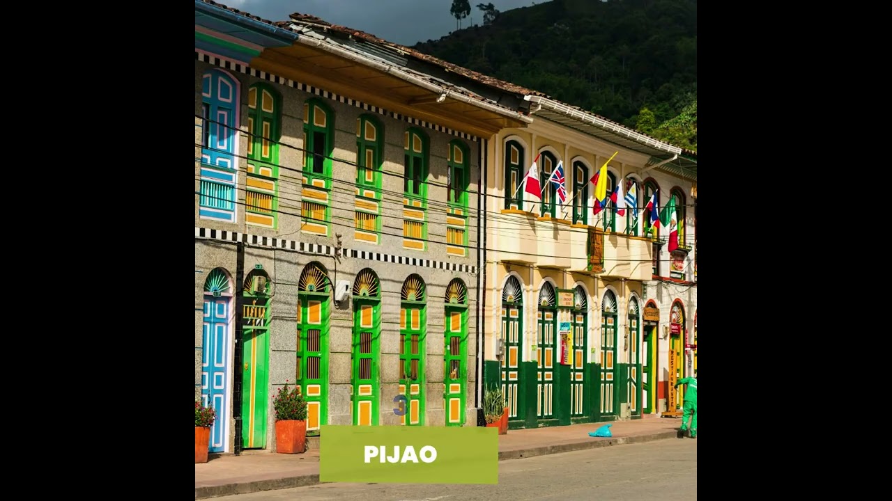 TOP DE 5 PUEBLOS EN EL EJE CAFETERO