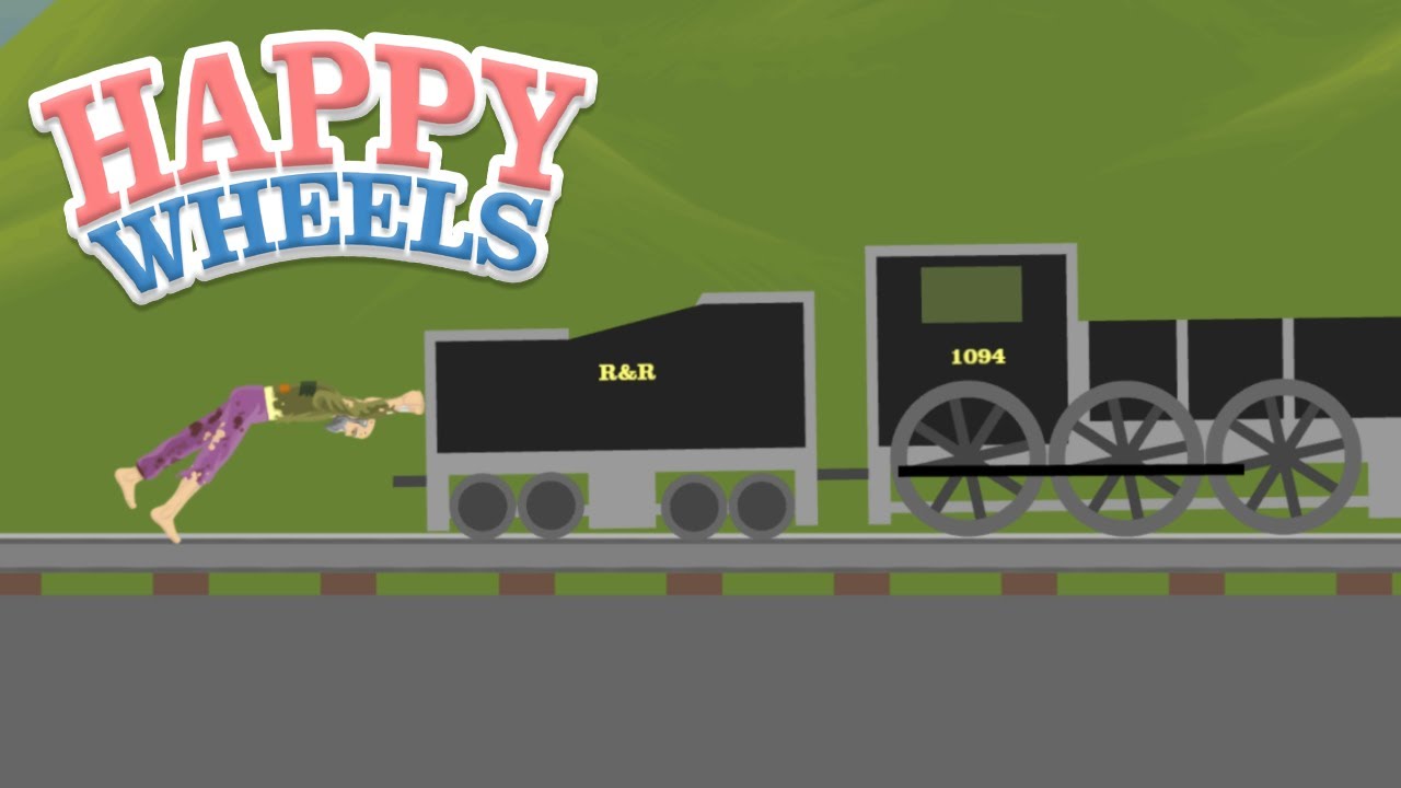 Steam Plunge - HAPPY WHEELS [PC Gameplay]