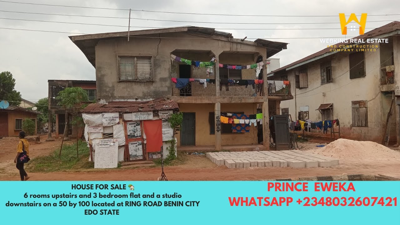 PROPERTY FOR SALE IN BENIN CITY EDO STATE NIGERIA OFF RING ROAD