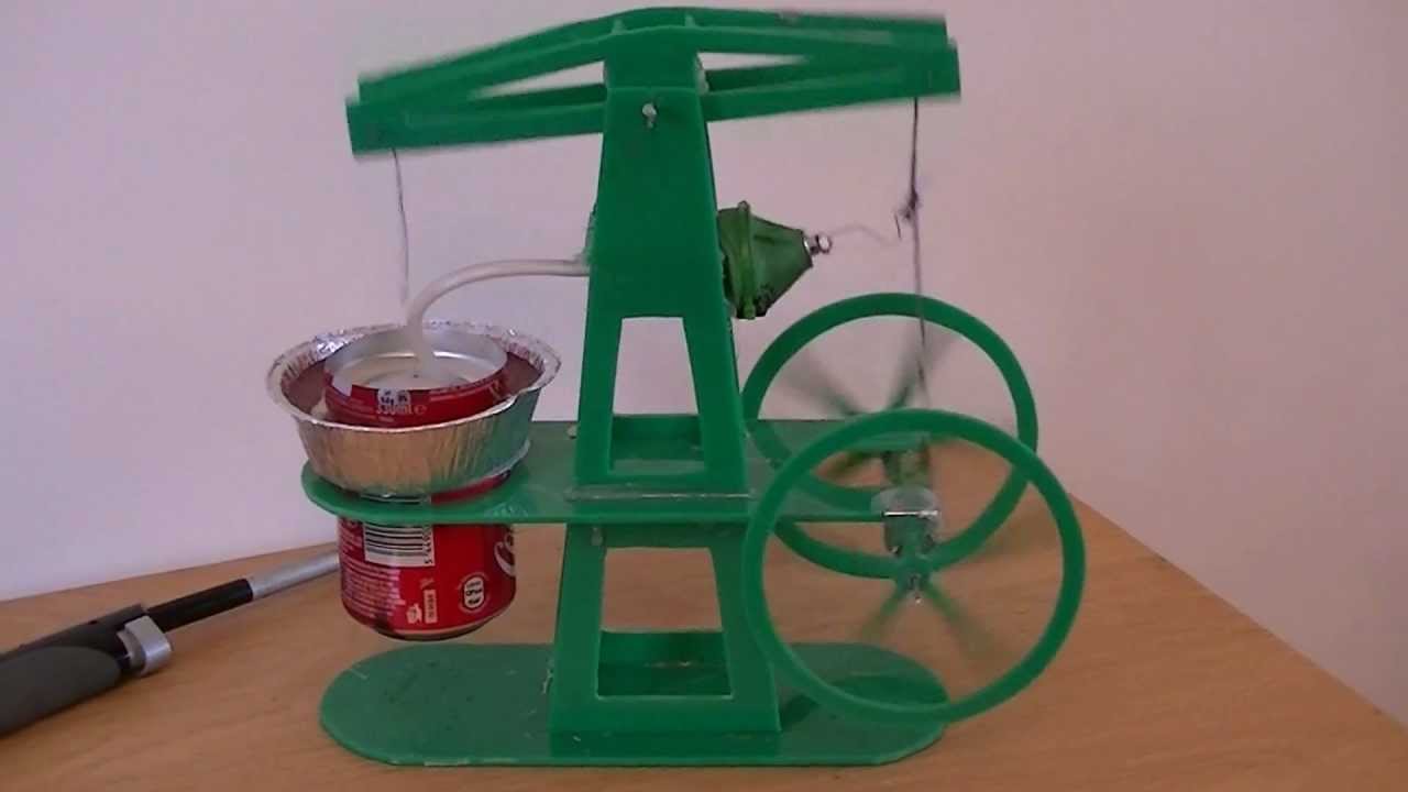 Walking beam Stirling engine (Acrylic)