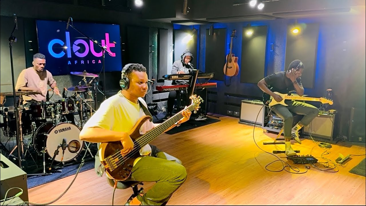 BEST BAND PLAYING THE BEST AFROBEAT MASHUP EVER | LAGOS BFINGERZ BASS CAM
