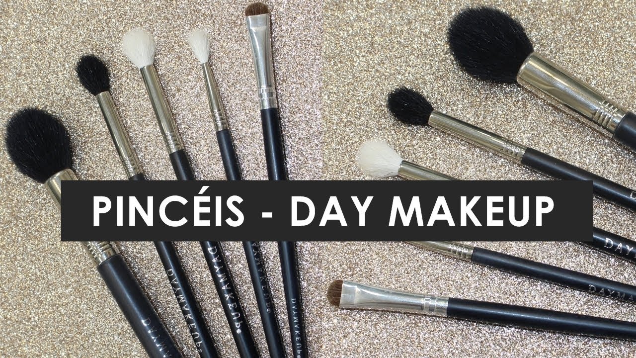 PINCÉIS PROFISSIONAIS DAY MAKEUP | Resenha e Opinião