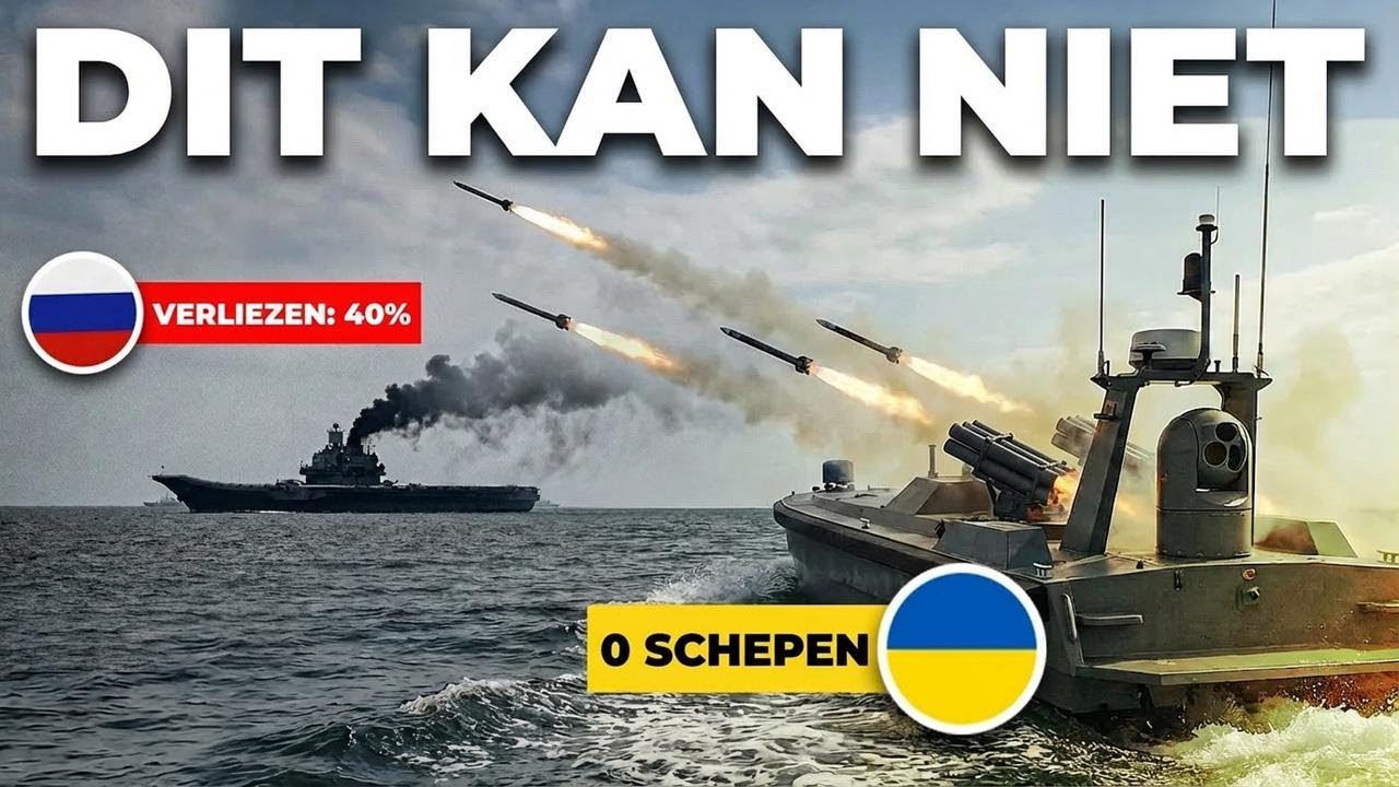 Hoe Oekraïne Rusland's marine versloeg zonder zelf een schip te gebruiken