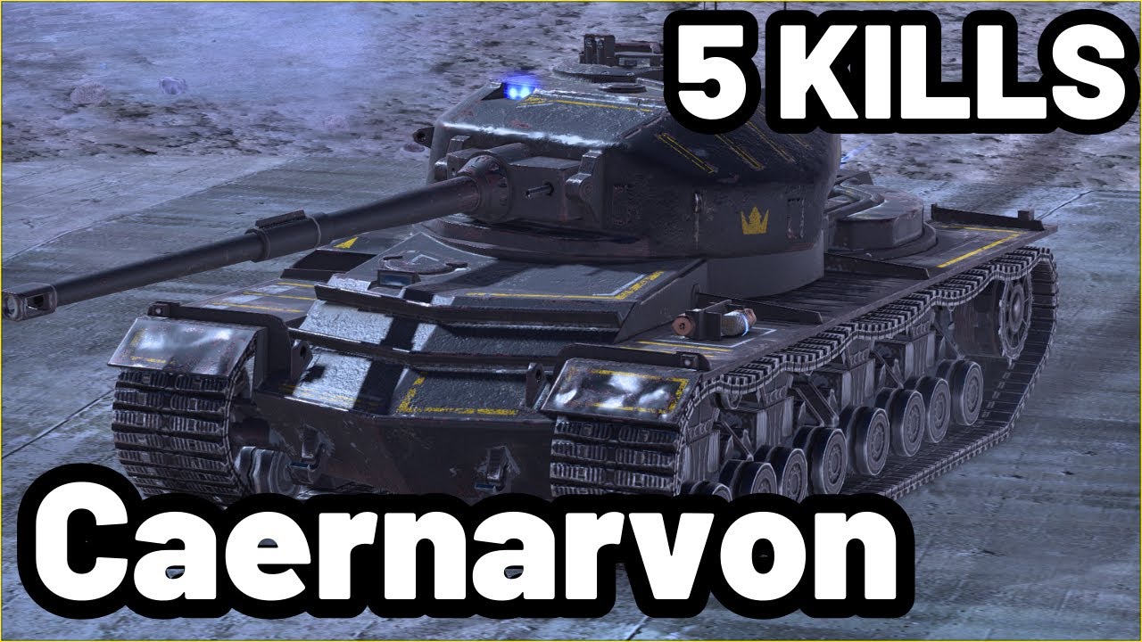 Caernarvon Defender | 6K DAMAGE | 5 KILLS | WOT Blitz Pro Replays