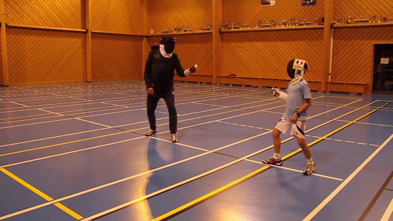 Leçon individuelle de fleuret - Cadets De l'Essonne 2017