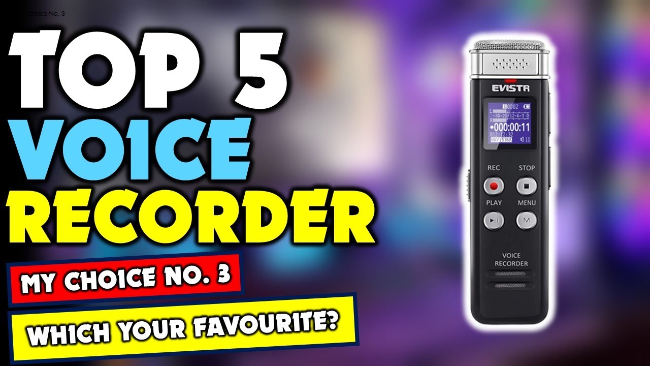 ✔️Top 5 Best Digital Voice Recorders | Best Digital Voice Recorders Review | Which Should You Try?