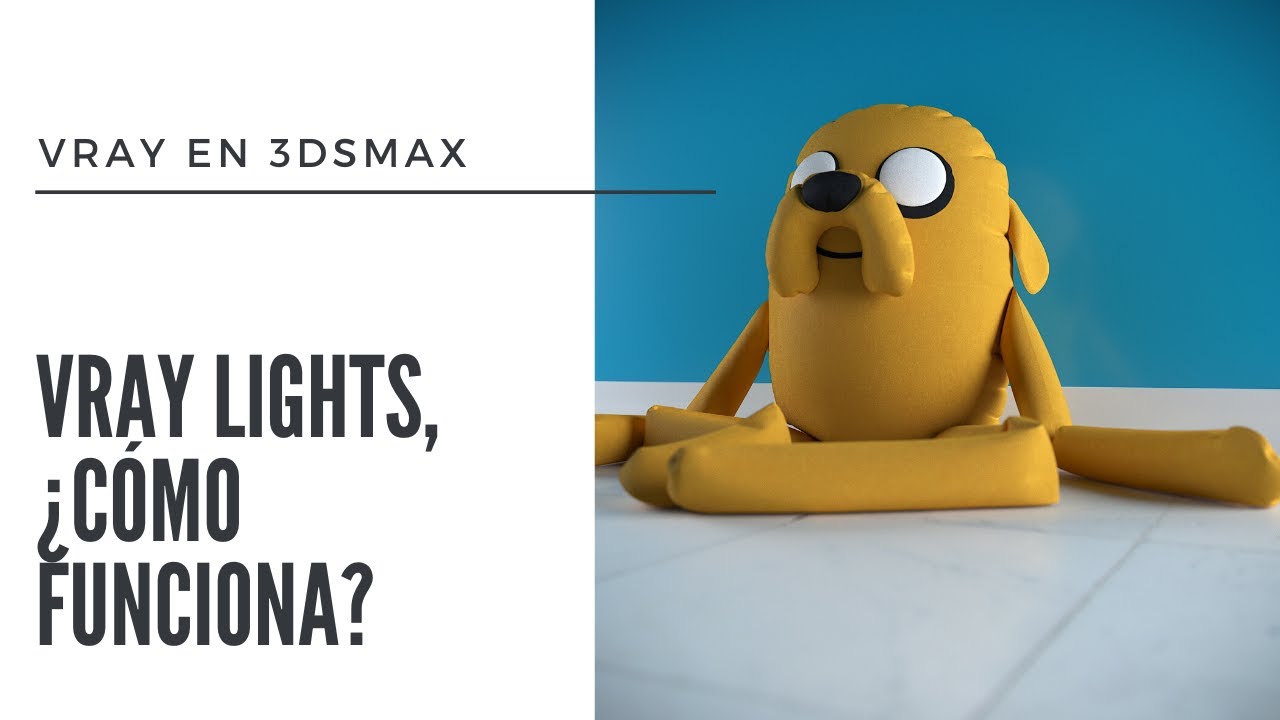 Vray Lights, ¿Cómo funciona? ¿Qué es? (Vray en 3dsmax).