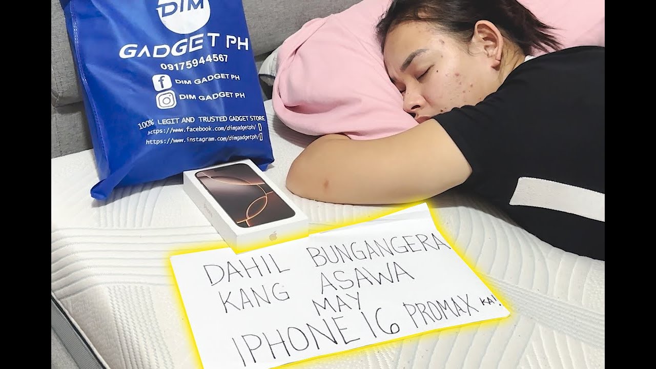 Dahil bungangera kang ASAWA may iphone 16 promax ka! 