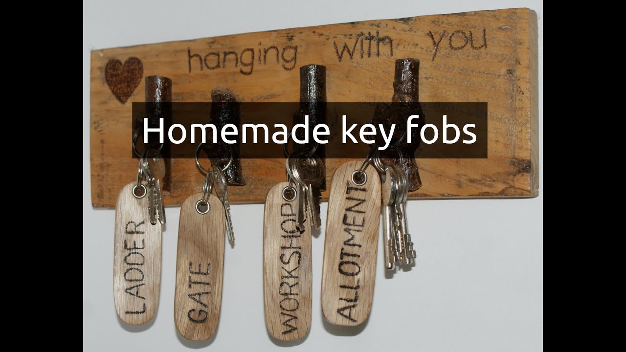 Homemade key fobs