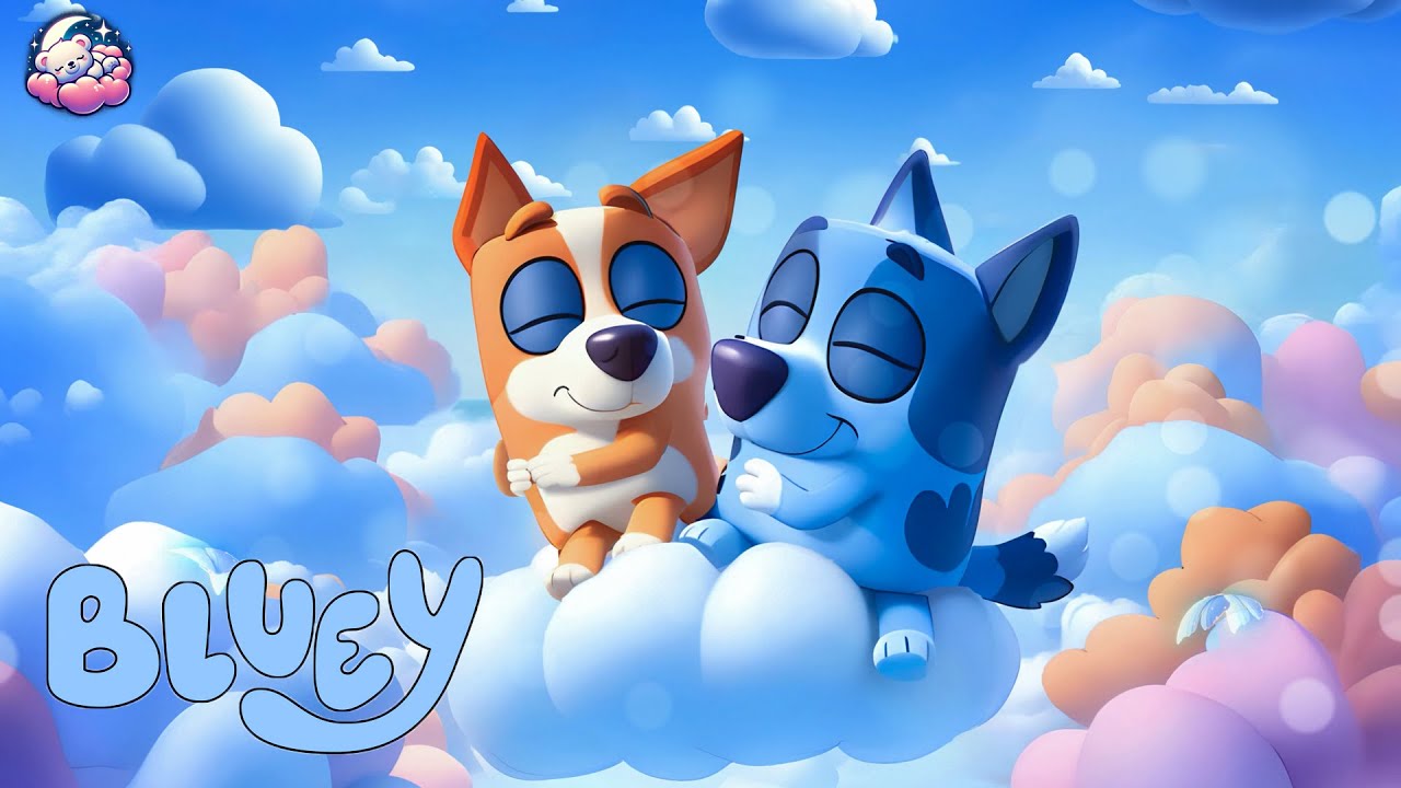Drift to Sleep with Bluey and Bingo - Insomnia Relief, Calm Anxiety, Stress Reduction &  Deep Sleep