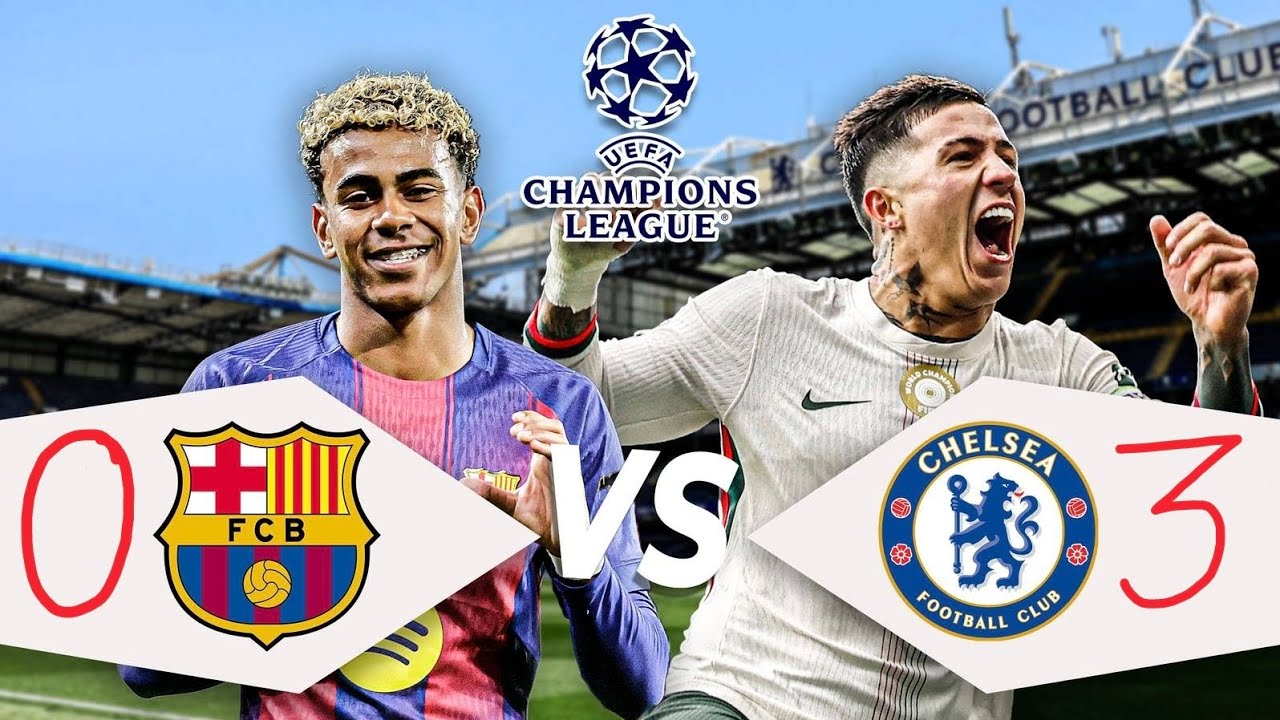 UEFA Champions League Barca Vs Chelsea 0-3🔥⚽ #barcelona #barca #chelsea #fcchelsea #highlights #fyp