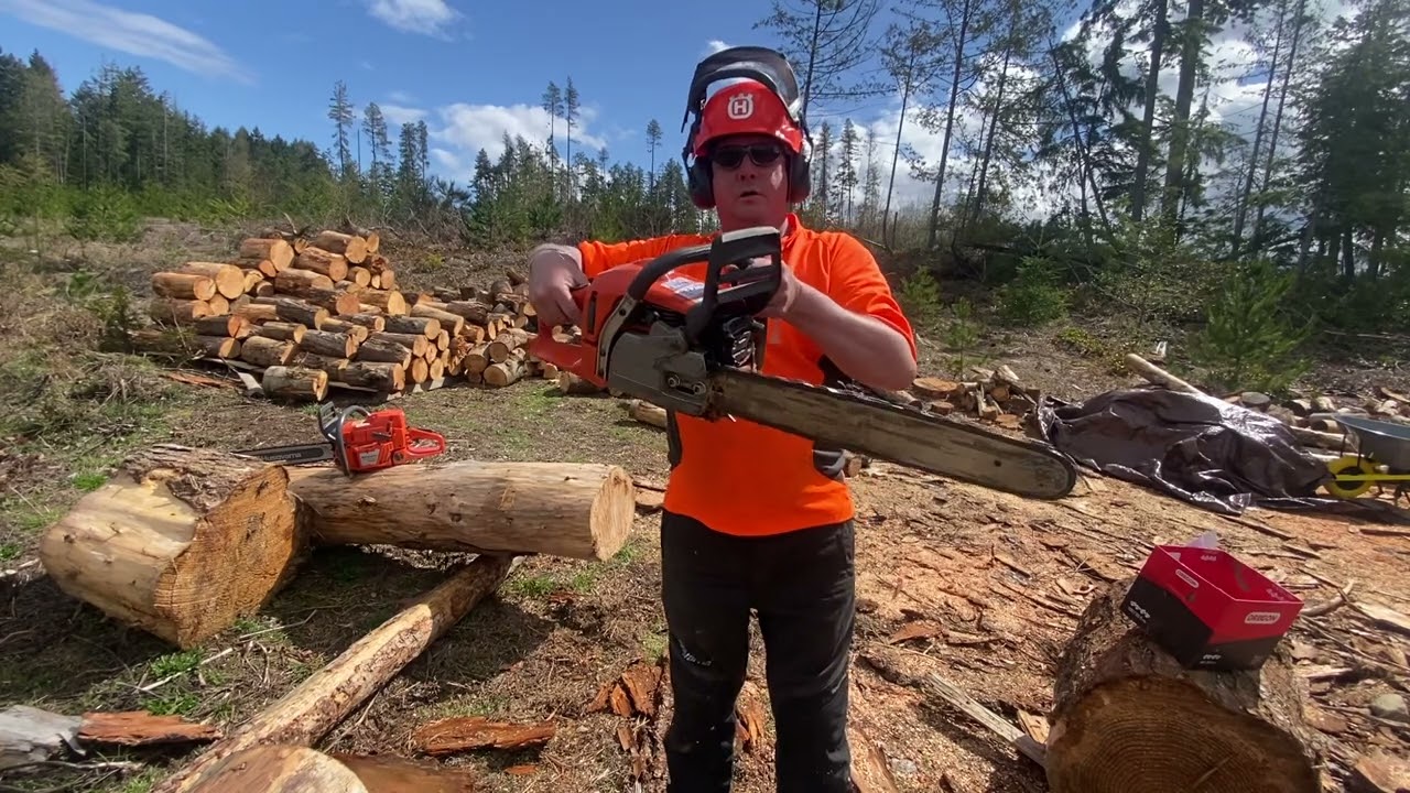Две лучшие пилы Husqvarna