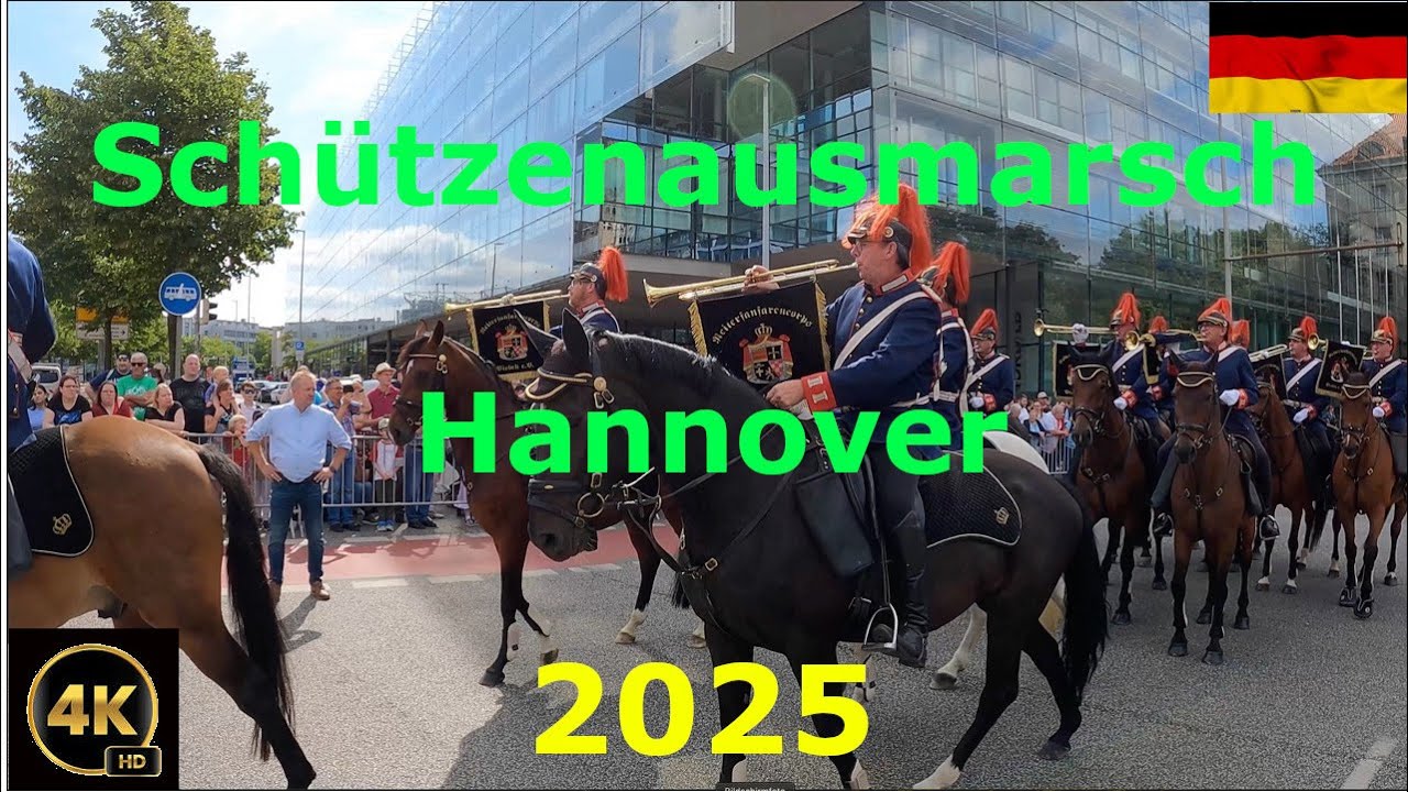 Schützenausmarsch🥁 Hannover 2025  4K