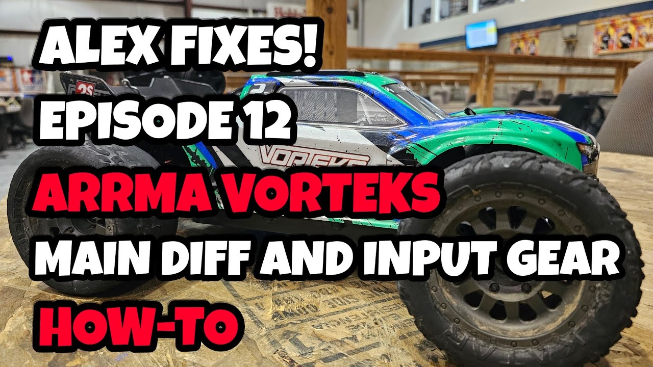 Ремонт Алекса! Эпизод 12 — Ремонт заднего дифференциала Arrma Vorteks — Инструкция — HobbyTown Ho...