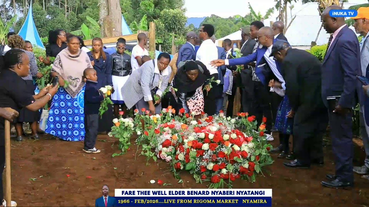 FARE THE WELL ELDER BENARD NYABERI GRAVE SITE