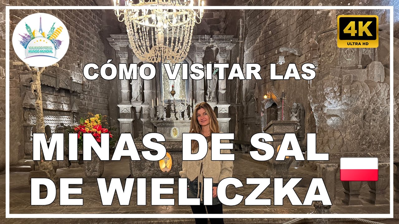💎 Visita a las MINAS de SAL de WIELICZKA en CRACOVIA (Polonia 🇵🇱) | Guía de viaje 4K