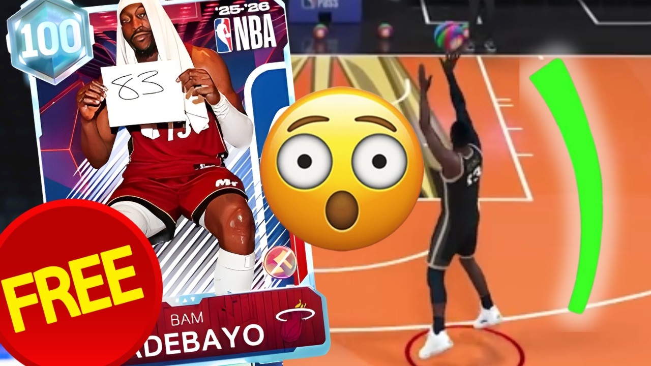 *FREE* 100 OVERALL BAM ADEBAYO JUMPER IS AMAZING IN NBA2K26 MyTeam!!