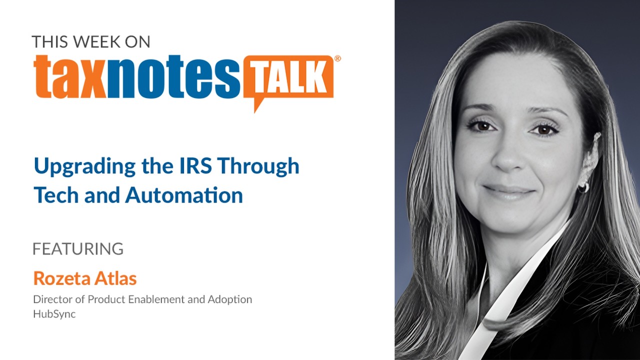 Upgrading the IRS Through Tech and Automation