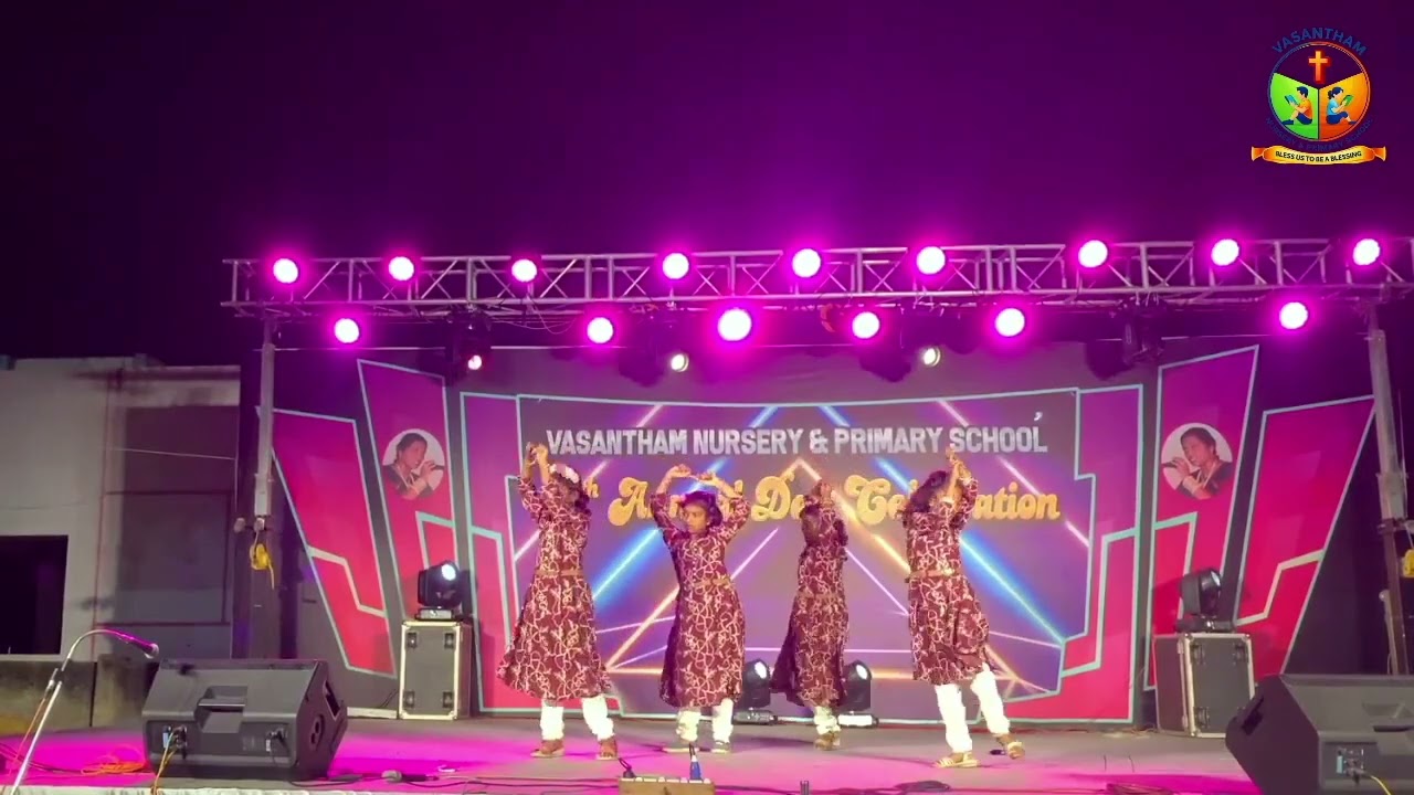 Vasantham School | Maruthakulam | 34th Annual Day | 2026 | Folk Dance