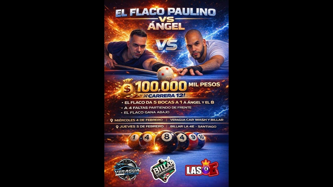 EL FLACO PAULINO VS ÁNGEL DE 100,000.K