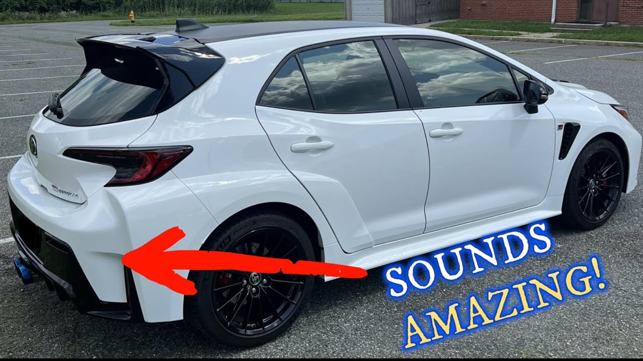 GR Corolla MBRP Catback Vs. MBRP Catback + Sxth Element Midpipe