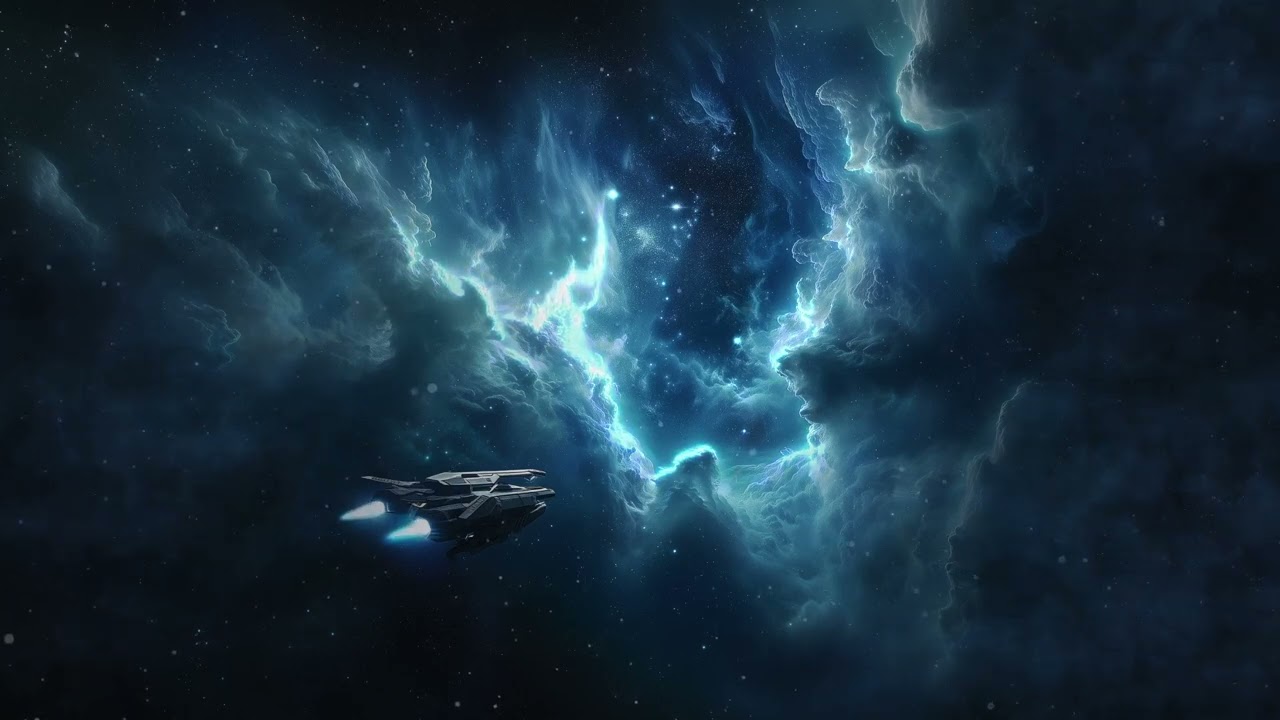Blue Nebula -  Space Ambient Music