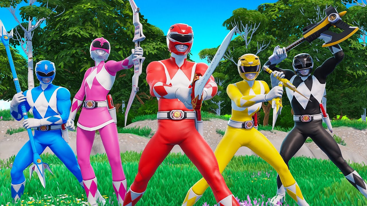 Fortnite Roleplay POWER RANGERS! #1 (A Fortnite Short Film)