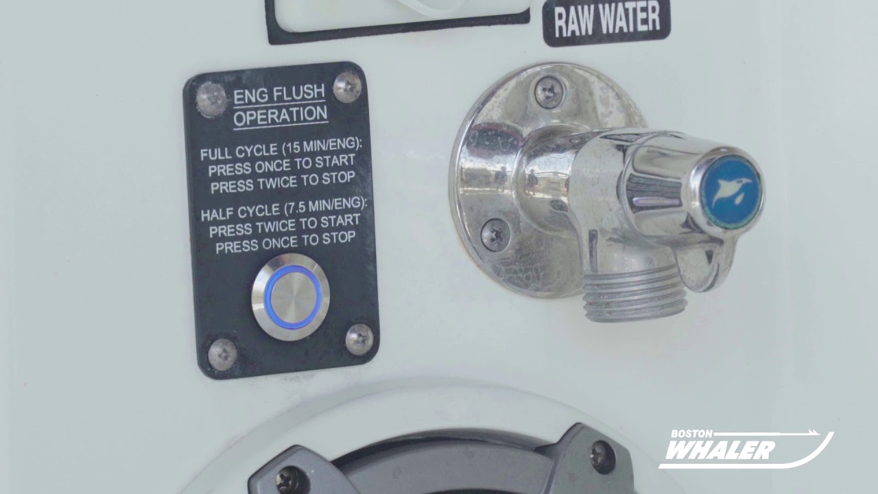 Boston Whaler | How to Flush your Mercury Engine