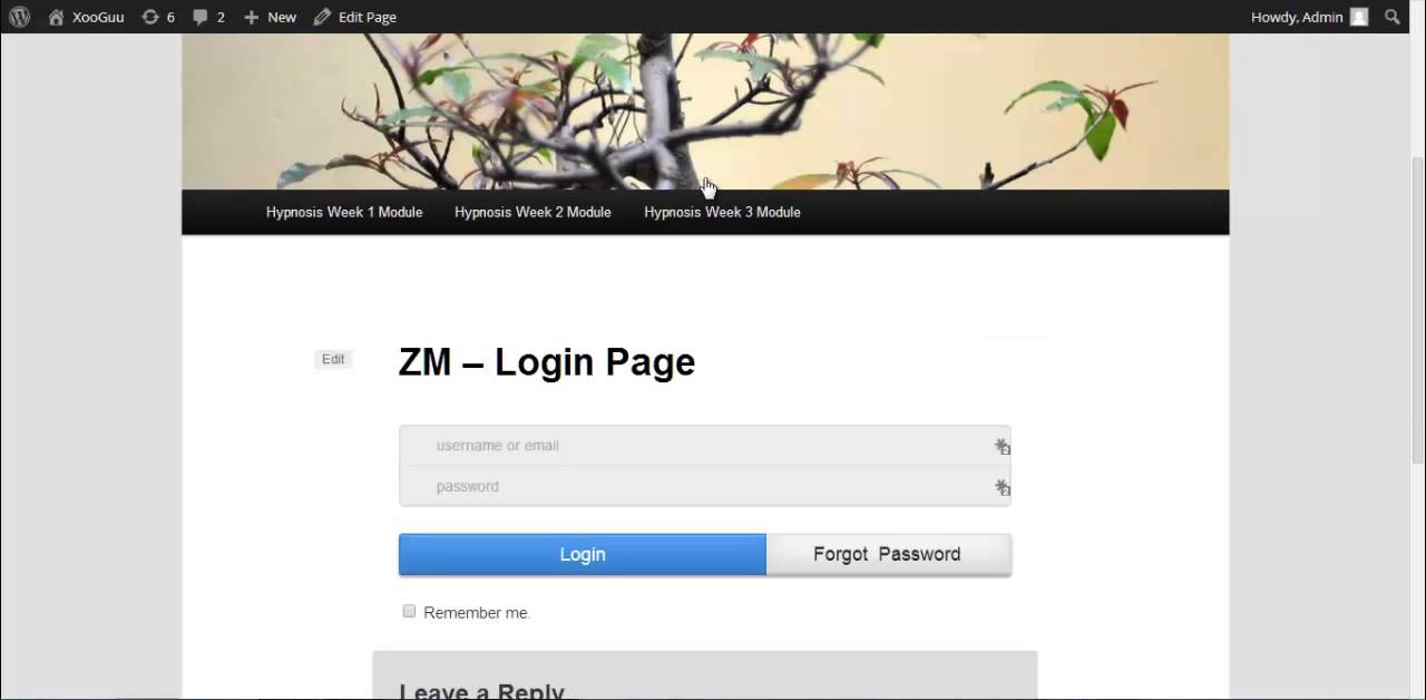 Zaxaa Member - How To Create Login Forms